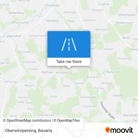 Карта Oberwimpersing