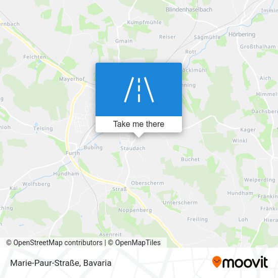 Marie-Paur-Straße map