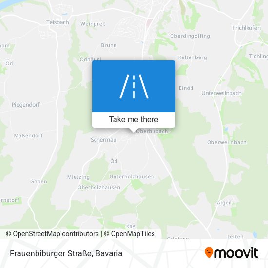 Frauenbiburger Straße map