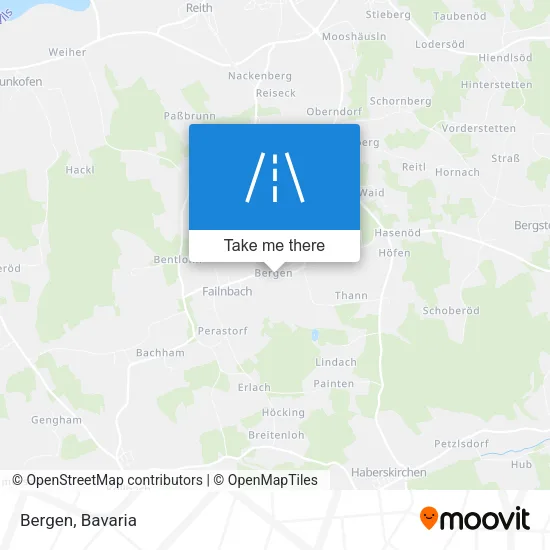Карта Bergen