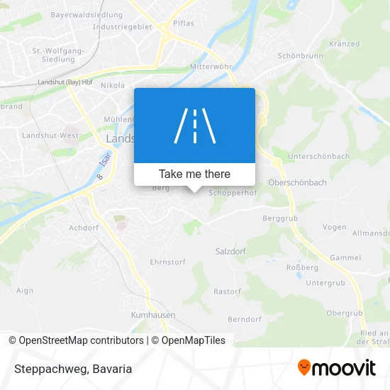 Карта Steppachweg