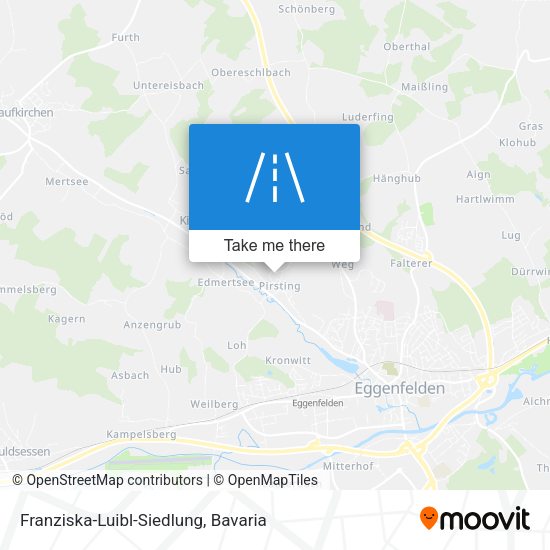 Franziska-Luibl-Siedlung map