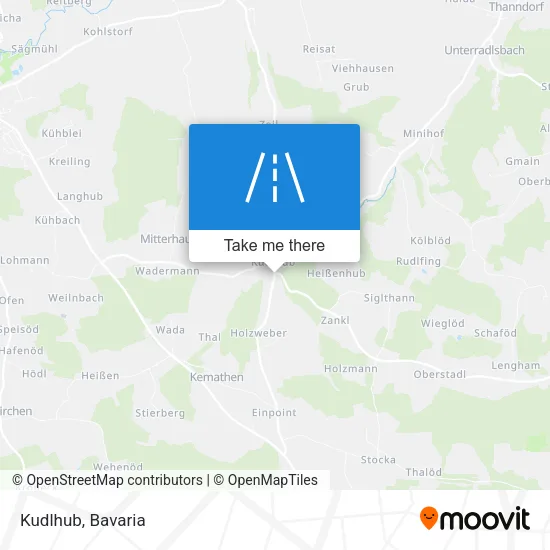 Карта Kudlhub