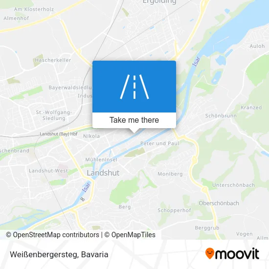 Карта Weißenbergersteg