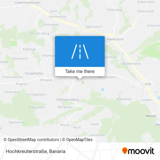 Hochkreuterstraße map
