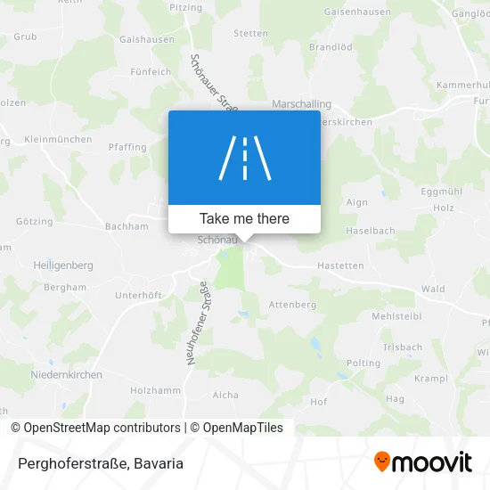 Карта Perghoferstraße