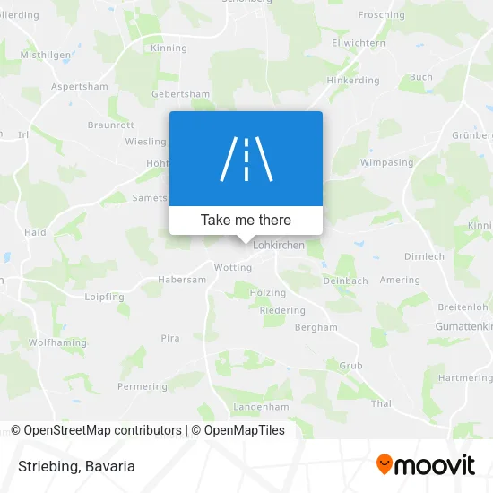 Карта Striebing