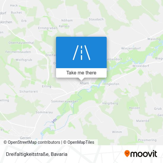 Dreifaltigkeitstraße map