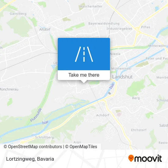 Карта Lortzingweg
