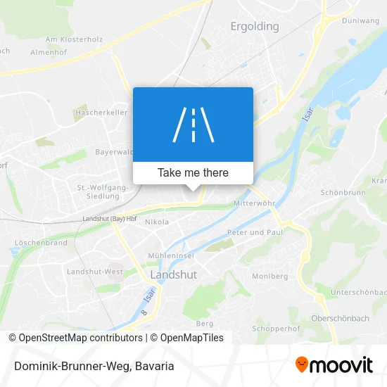 Карта Dominik-Brunner-Weg