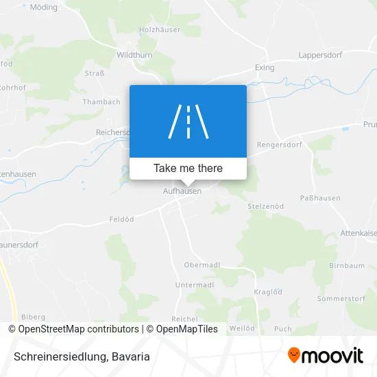 Карта Schreinersiedlung