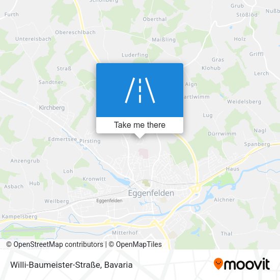Willi-Baumeister-Straße map