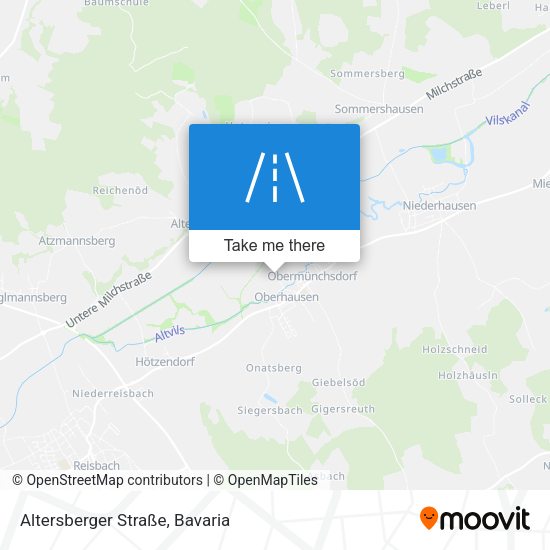 Altersberger Straße map