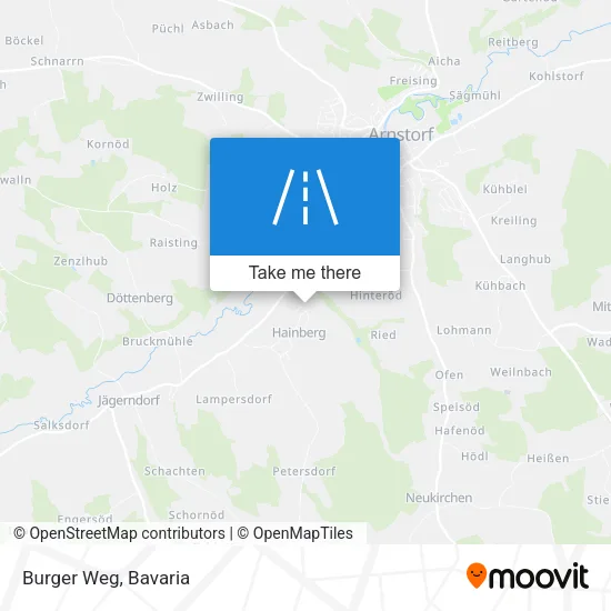 Карта Burger Weg