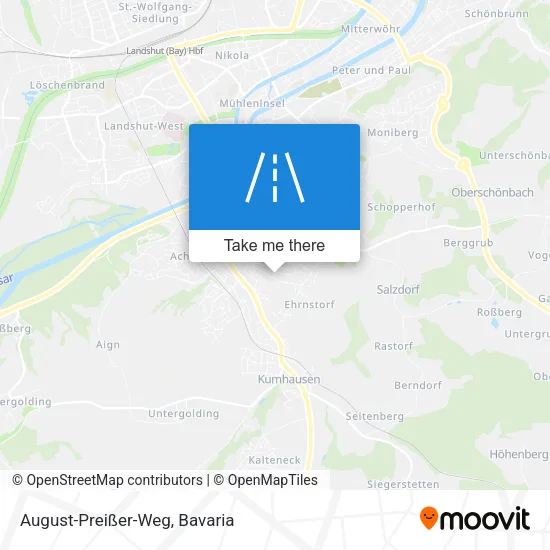 Карта August-Preißer-Weg