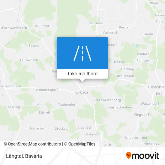 Карта Längtal