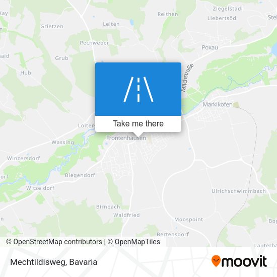 Mechtildisweg map