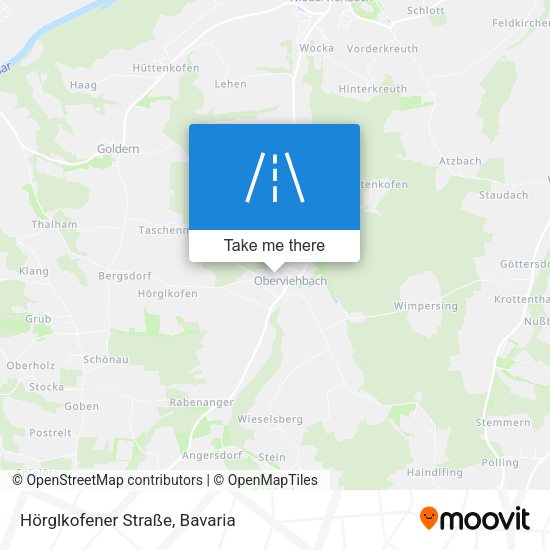 Hörglkofener Straße map