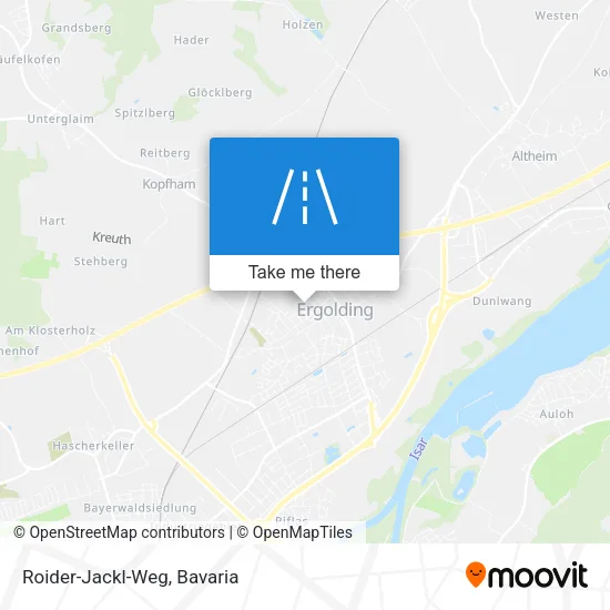 Карта Roider-Jackl-Weg