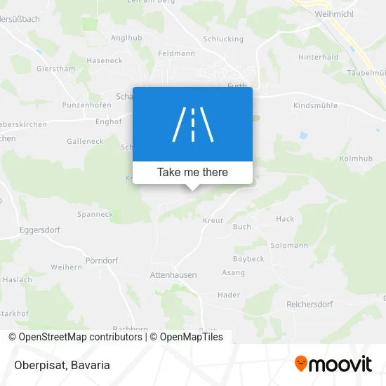 Карта Oberpisat