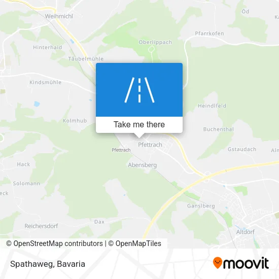 Карта Spathaweg