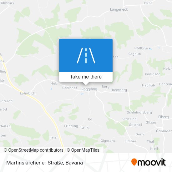 Martinskirchener Straße map