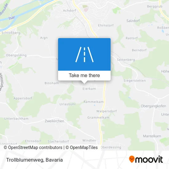 Карта Trollblumenweg