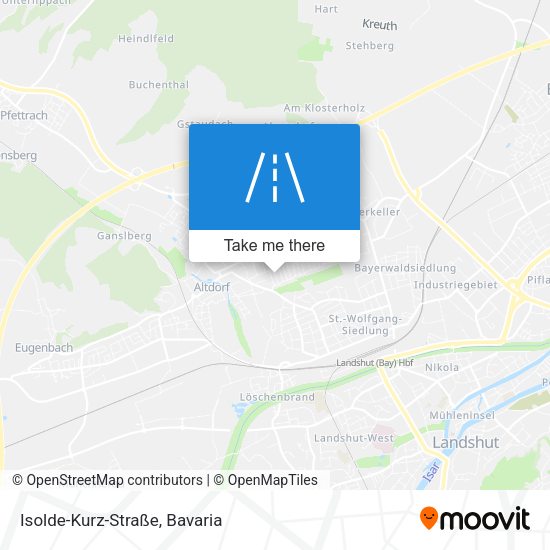 Isolde-Kurz-Straße map