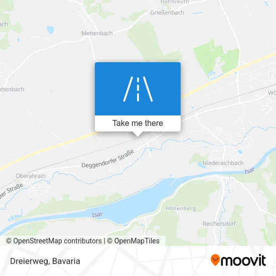 Карта Dreierweg