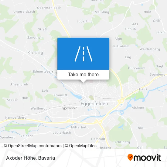 Карта Axöder Höhe