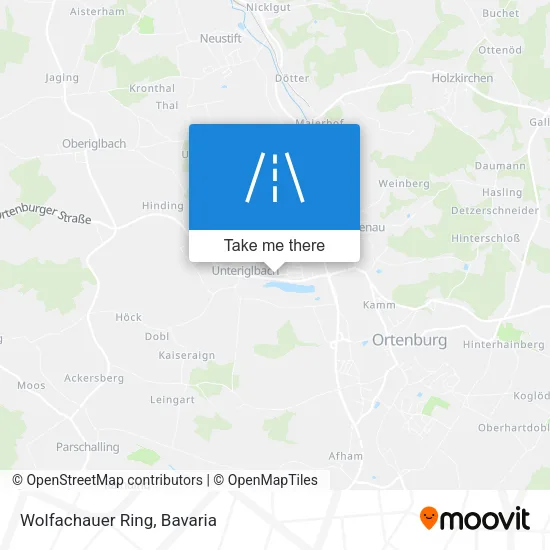 Карта Wolfachauer Ring
