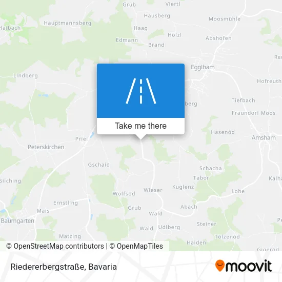 Riedererbergstraße map