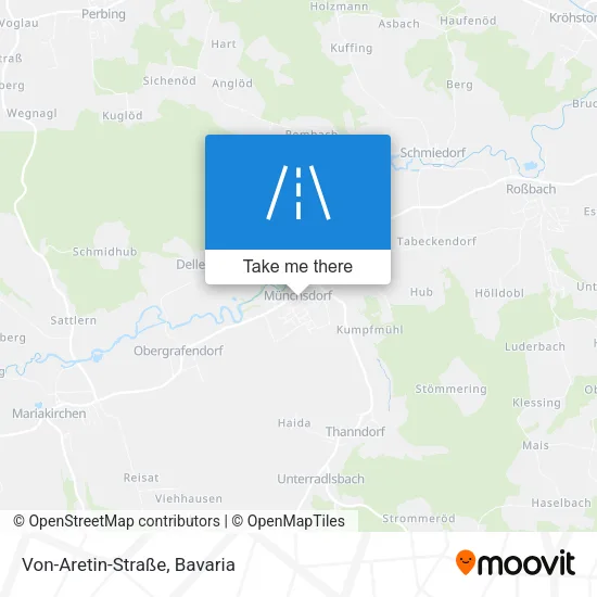 Карта Von-Aretin-Straße