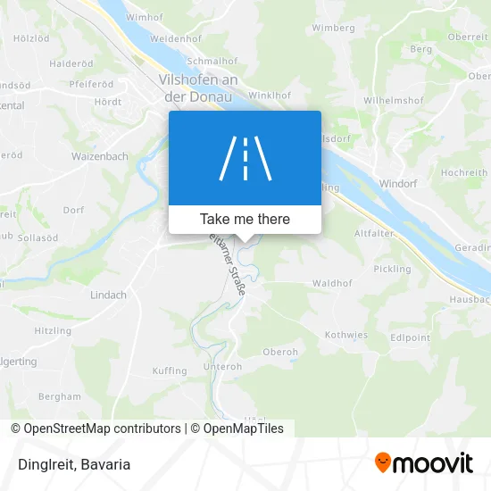 Карта Dinglreit