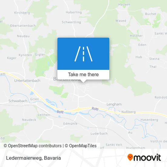 Карта Ledermaierweg