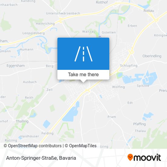 Anton-Springer-Straße map