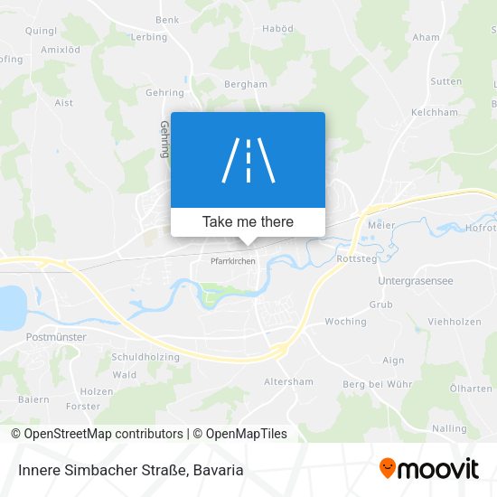 Innere Simbacher Straße map