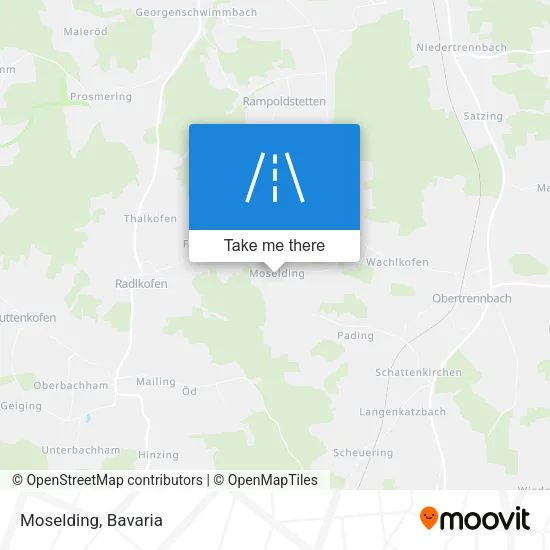 Карта Moselding