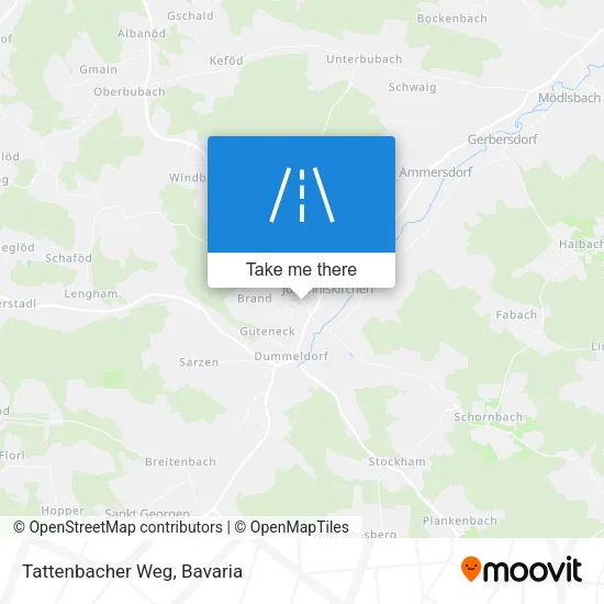 Карта Tattenbacher Weg