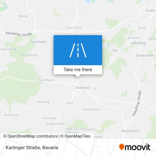Karlinger Straße map