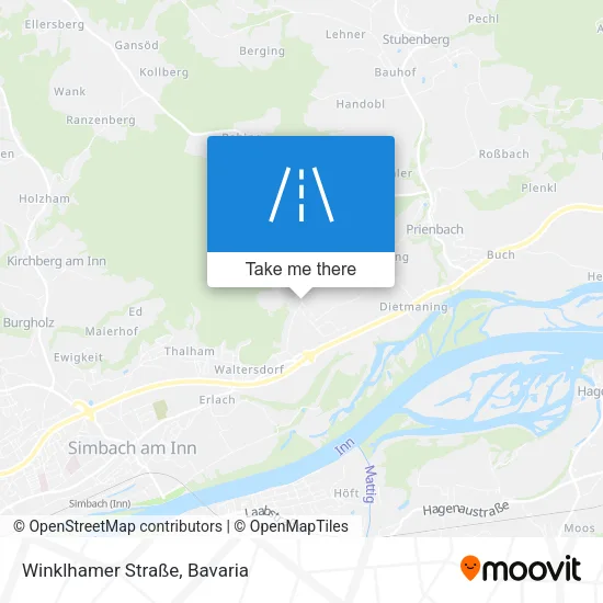 Winklhamer Straße map