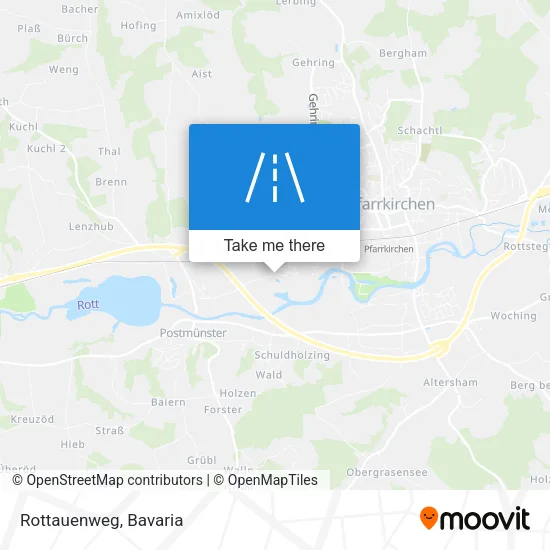 Карта Rottauenweg