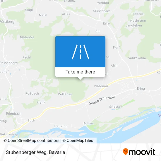 Stubenberger Weg map