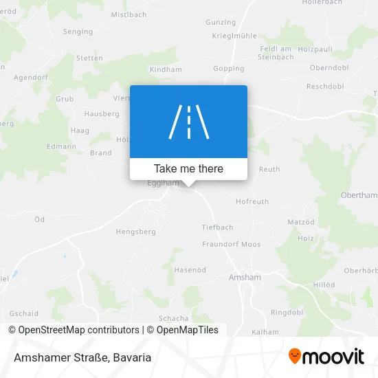 Amshamer Straße map