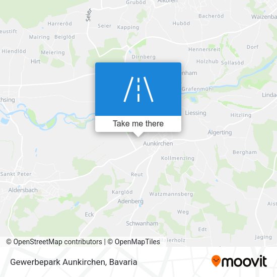 Gewerbepark Aunkirchen map