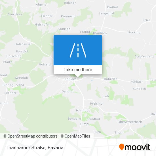 Thanhamer Straße map