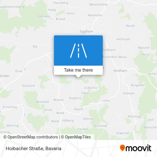 Hoibacher Straße map