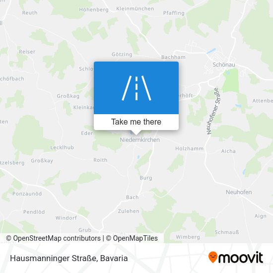 Hausmanninger Straße map
