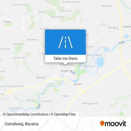 Карта Zeindlweg