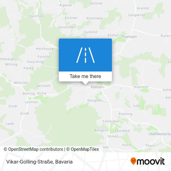 Vikar-Golling-Straße map